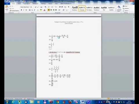 Clasa a VI-a -Algebra -Lectia 32-