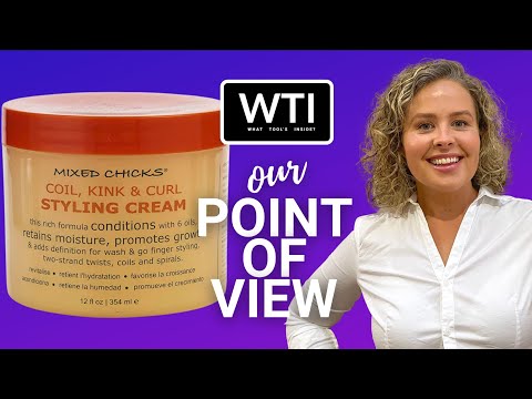 Mixed Chicks Kink & Curl Styling Cream - WTI product video review