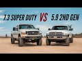 1999 Ford 7 3 Power Stroke Super Duty Vs Dodge Ram 5 9 Cummins 2nd Gen Which Is Better