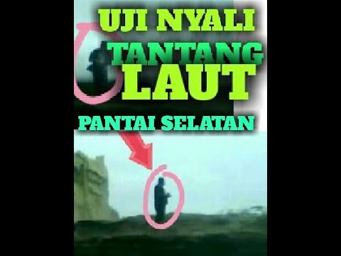Hilang dengan hitungan detik | ratu pantai selatan murka | akibat menantang laut pantai selatan