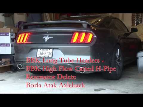 Borla Atak Cold start and revs