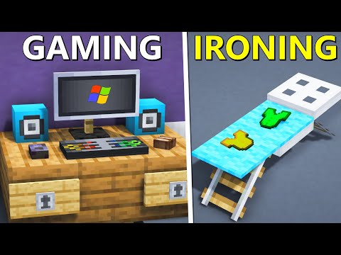 BEST Interior Build Hacks YOU Will Ever SEE in Minecraft!