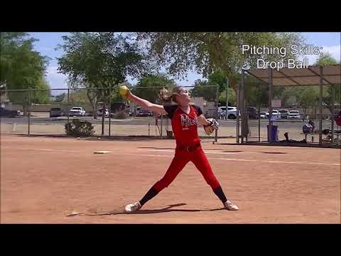 Alexis Ayersman Softball Skills Video   2022 Pitcher