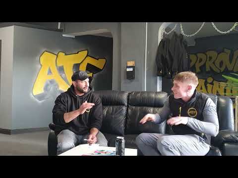 Today talking with Irish kick boxer's  Jack Newman