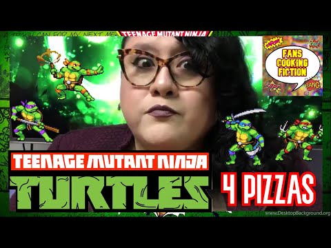 How-To: Teenage Mutant Ninja Turtles inspired Pizzas. FOUR Pizzas. TMNT