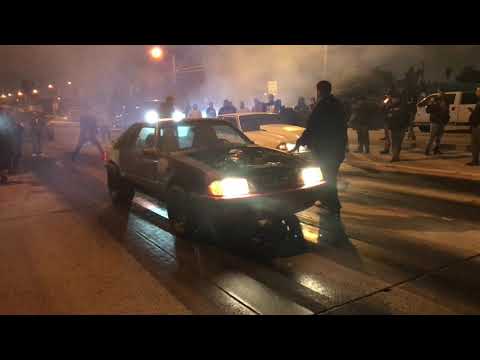 KOK Racing Nitrous ford 302 Foxbody vs AOP Racing turbo 5.3 Foxbody