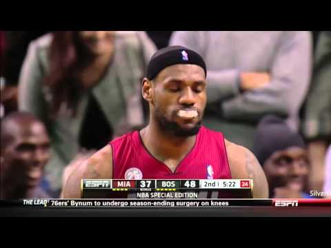 Lebron James Destroys Jason Terry (The Jet crashes down) 18/03/2013