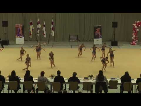 Smágentur Nora fyrra steypakapping í estetiskum fimleiki 2024