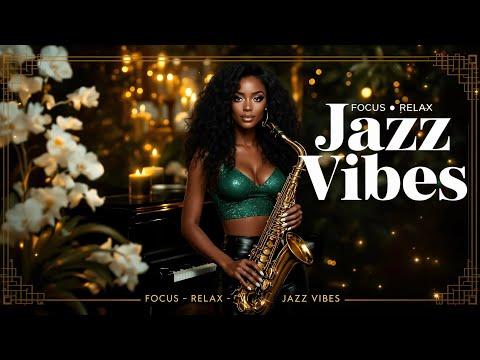 Smooth Jazz Saxophone for Focus & Relaxation