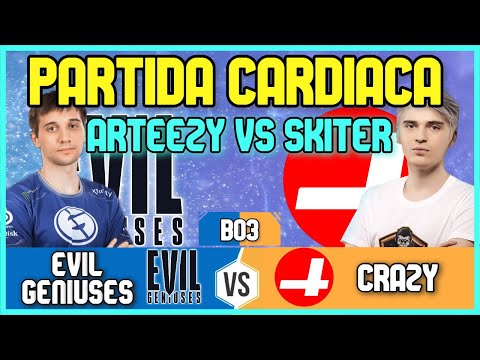 EVIL GENIUSES[EG] VS CR4ZY FP BO3[GAME 1] SEMIFINAL - ESL ONE LOS ANGELES ONLINE - DOTA 2 PRO