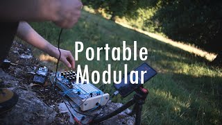 Video thumbnail for Portable Eurorack in Lautertal, Germany // Doepfer A-111-5, Empress Zoia Euroburo, Koala Sampler by Quad:rat