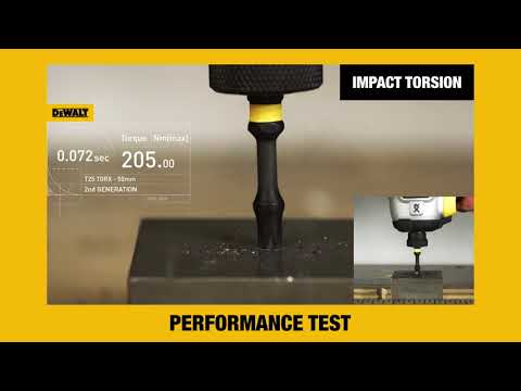 Sukimo antgalių rinkinys DeWalt DT70734T; 29 vnt. video