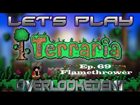 BamVille! Ep.69 "Flamethrower" - Terraria Xbox 360 - [Let's Play!]