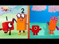 One & Two Playful Pals  | Maths for Kids | Learn to count to 2 | @Numberblocks