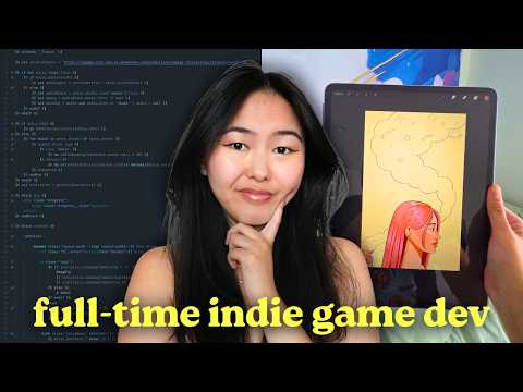 Day In the Life as a Game Developer | Cozy Productive Vlog