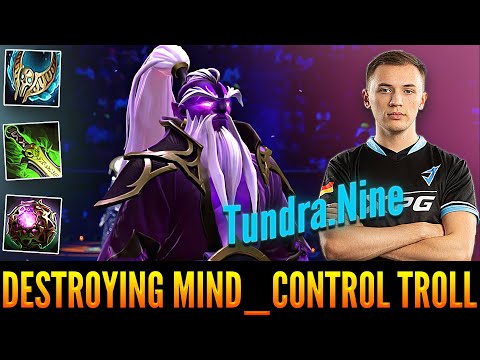TUNDRA.NINE With Void Spirit Facing MIND_CONTROL Troll Warlord And Show Him Who Is The Boss - Dota 2