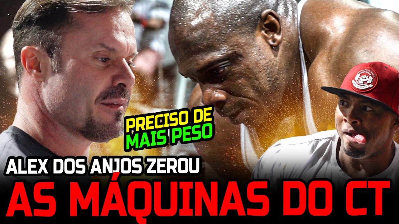 ALEX DOS ANJOS E RUDEBOY ZERARAM AS MÁQUINAS DO CT