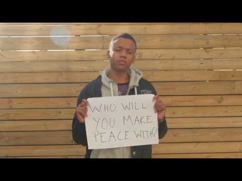 Adam Kanyama, Peace One Day - Who will you make peace with?