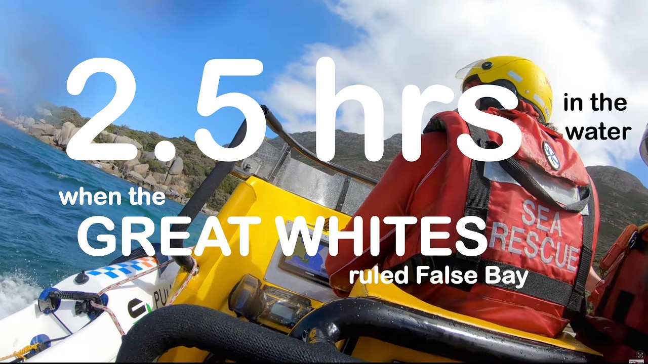 The FORGOTTEN Surfski RESCUE When the GREAT WHITES ruled False Bay: 2.5 Hours in the water !