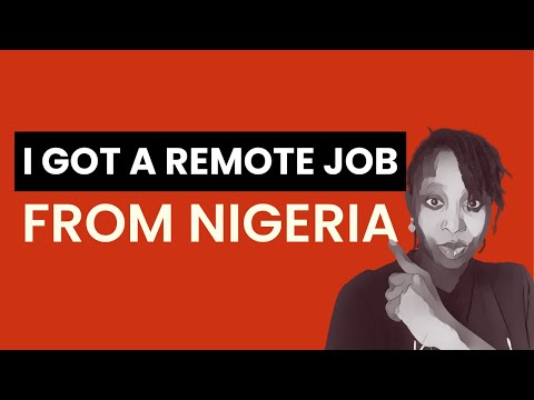 How I got a Remote Job Abroad from Nigeria| No remote jobs website, No Competition