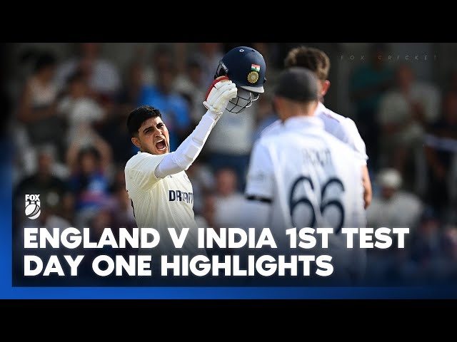 A new era of Indian Cricket begins! England v India 1st Test 2025 I Day 1 Highlights  I Fox Cricket