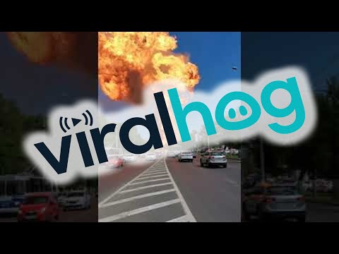 Explosion at Volgograd Gas Station || ViralHog