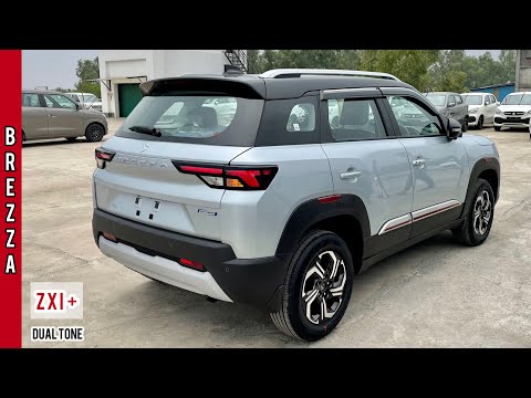 New Maruti Suzuki Brezza 2024 🔥 Brezza Zxi Plus DualTone - Top Model | Detailed Walkaround Review!