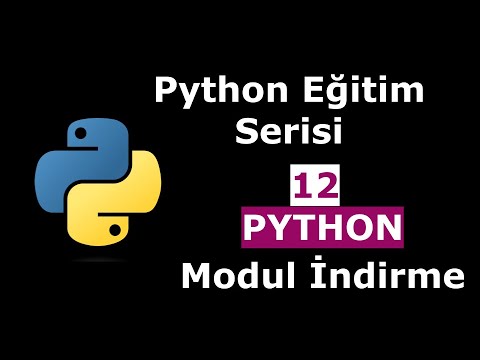 Python Eğitim Serisi | 12_Python'da Modul İndirme
