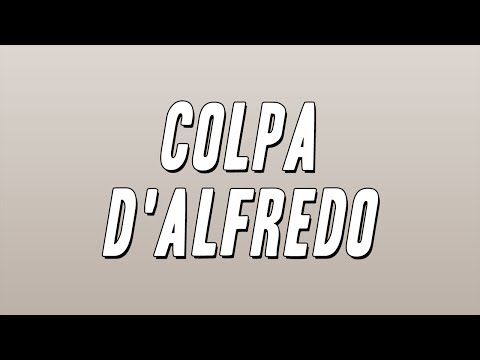 Vasco Rossi - Colpa d'Alfredo (Testo)