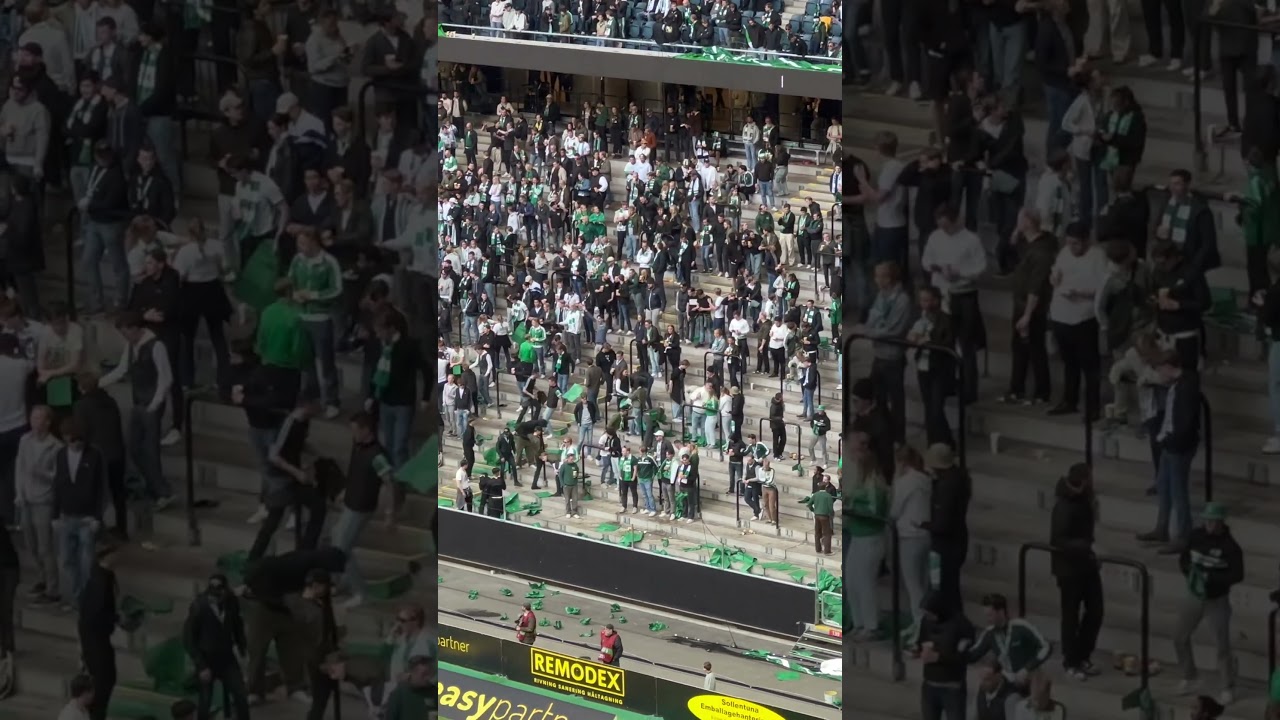 Hammarby tifo ställer in tifot i derbyt mot AIK på grund av polisens agerande innan match. #hammarby