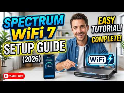 Spectrum Wifi 7 Router Setup Guide 2026 Complete Installation Tutorial