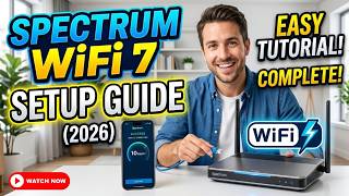 Spectrum WiFi 7 Router Setup Guide 2026 – Complete Installation Tutorial