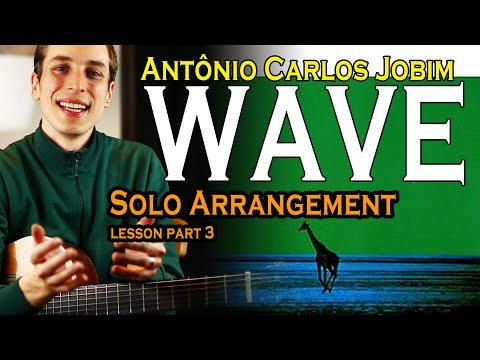Vague | Arrangement de guitare seule | Mélodie d'accord | Cours de guitare "Vou Te Contar" | Part...