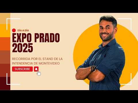 Día a Día | Pablo Brum recorrió el stand de la Intendencia de Montevideo