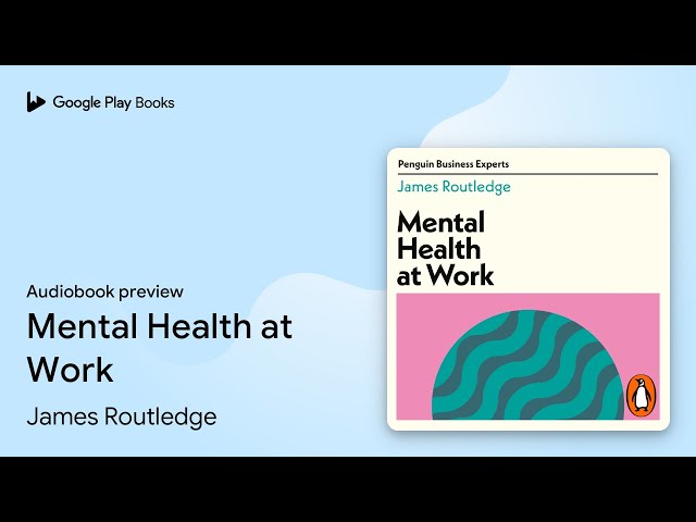 Vídeo relacionado con Mental Health at Work (Penguin Business Experts Series)