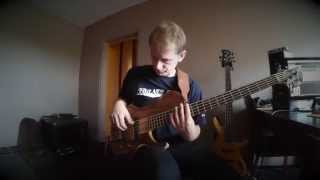 Video thumbnail for Ibanez BTB685 Terra Firma Bass arpeggio exercise, minor chord - Kosma Kalamarz by KosmaBass