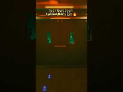 "Hidden iconic weapon here."