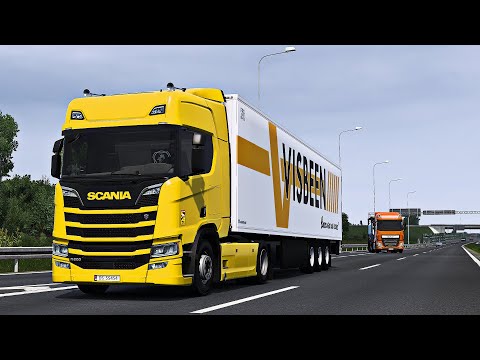 ETS2 1.46 - ProMods 2.63 - SCANIA R500 NG - Trip: Płock - Banská Bystrica