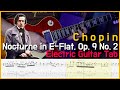 Chopin - Nocturne in E-Flat, Op. 9 No. 2 Electric Guitar Tab