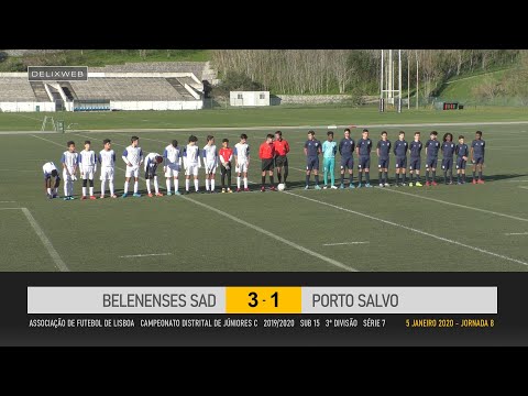 Belenenses SAD (3-1) Porto Salvo [SUB15 J08]