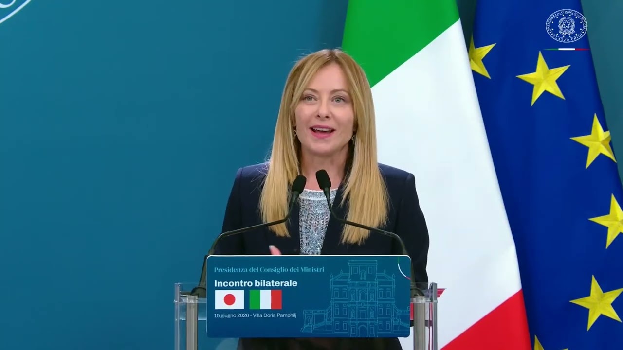 LE DICHIARAZIONI DI GIORGIA MELONI DURANTE L'INCONTRO CON LA PREMIER DEL GIAPPONE SANAE TAKAICHI.
