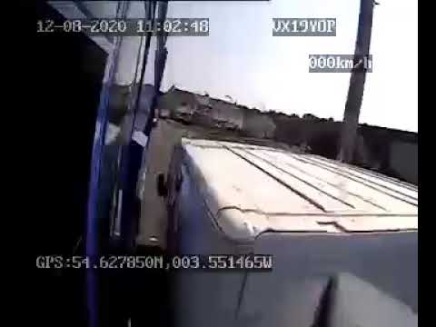 Bin lorry crew's near-miss in Workington