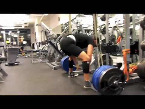 Reverse band Sumo Deadlifts