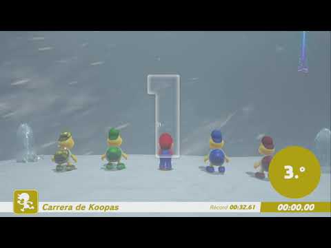 Super Mario Odyssey - Reino del Hielo - Copa Maestra del Reino de Hielo