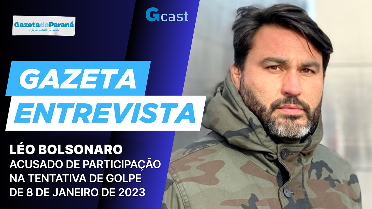 GAZETA ENTREVISTA – LUIZ CARLOS DA CRUZ ENTREVISTA LÉO BOLSONARO