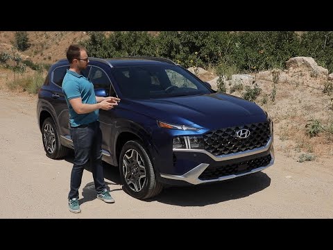 2021 Hyundai Santa Fe Test Drive Video Review