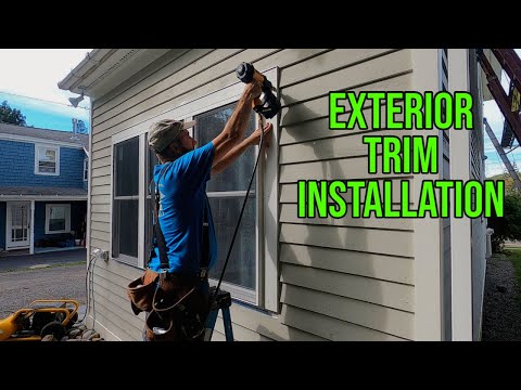 How to Install Exterior 5/4x4 Window Trim and Window Sill