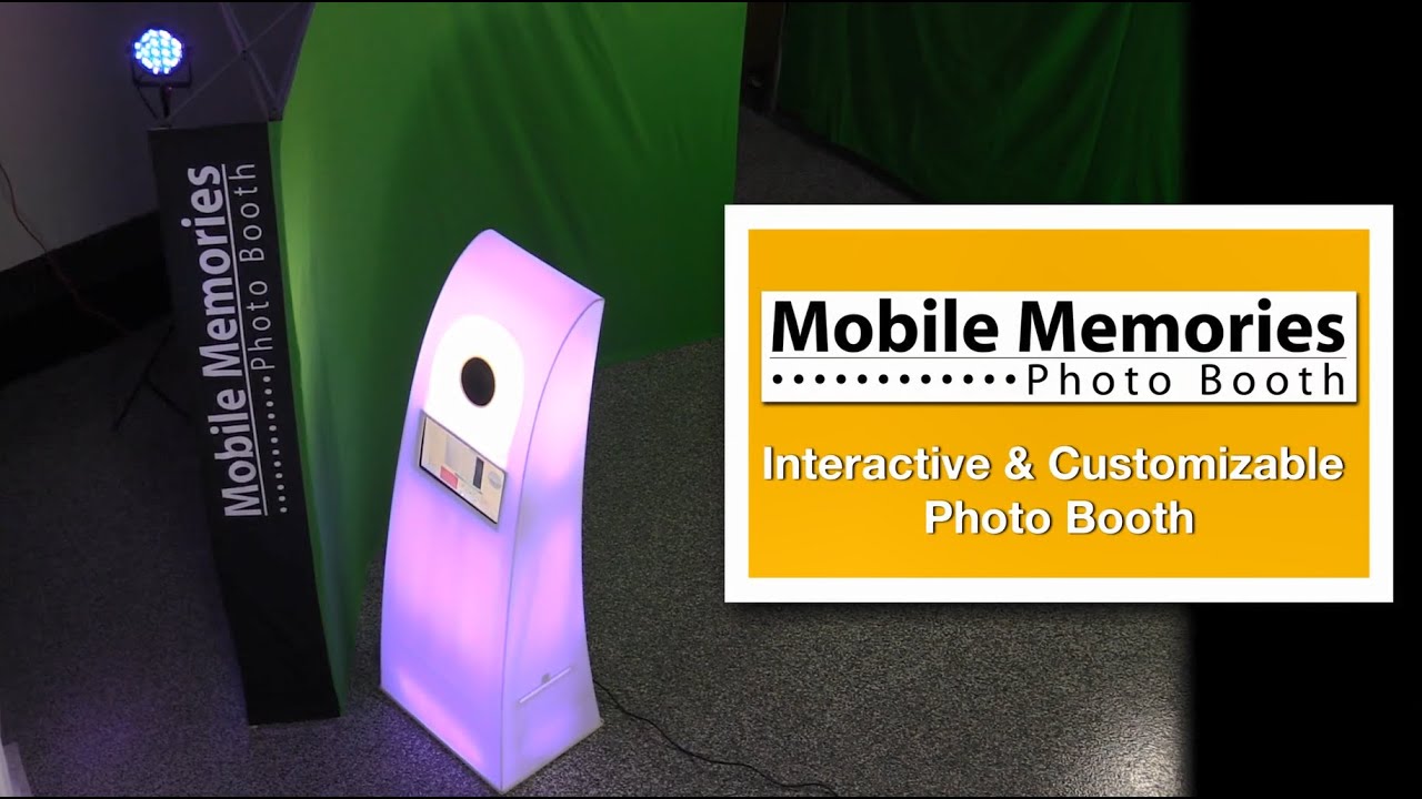 Promotional video thumbnail 1 for Mobile Memories Photo Booth