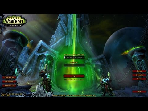 Legion - Updated Login Screen and Music