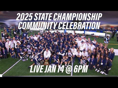 2025 Smithson Valley State Championship Celebration Live